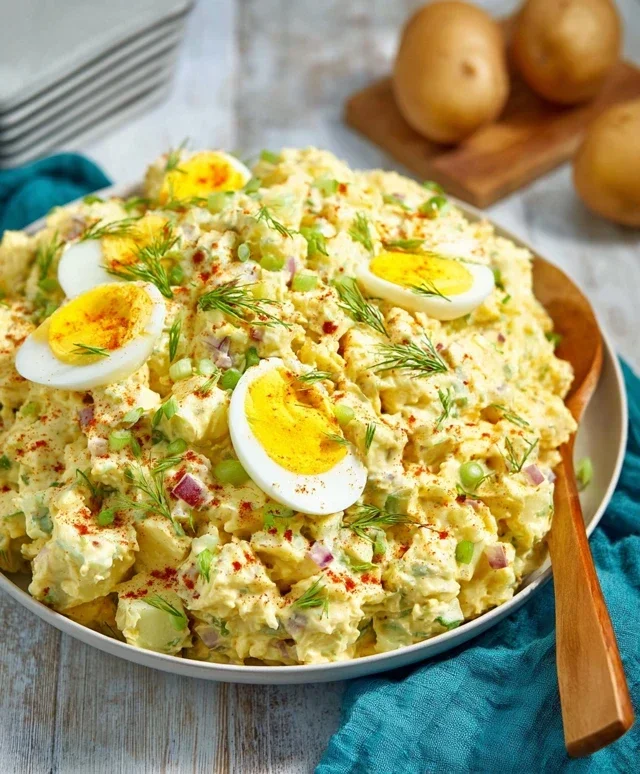 Deviled Egg Potato Salad