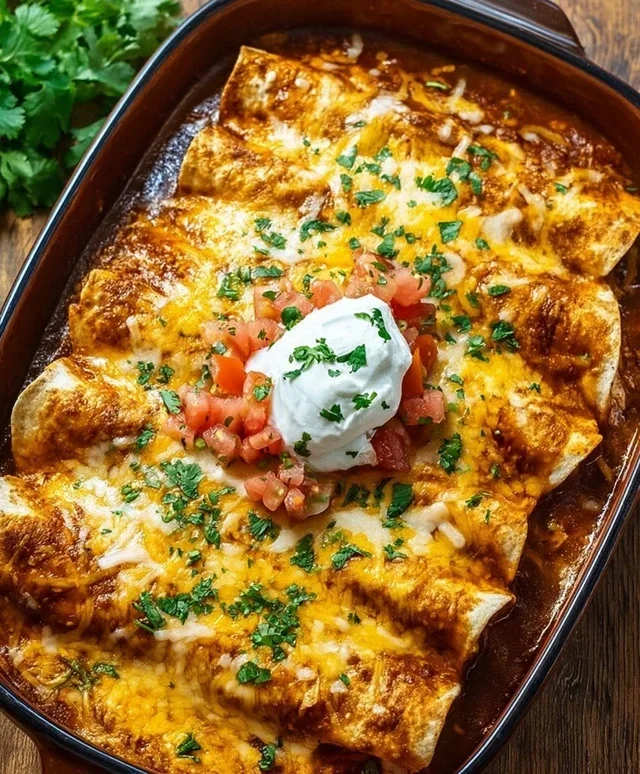 Delicious Chicken Enchiladas