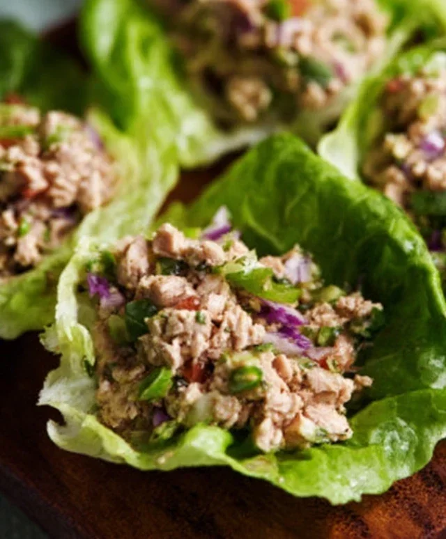 Tuna Lettuce Wraps