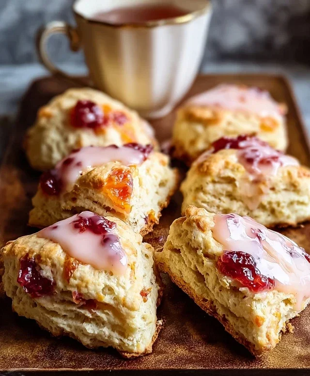 Blood Orange Scones