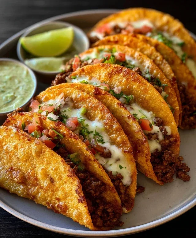 Crispy Ground Beef Tacos