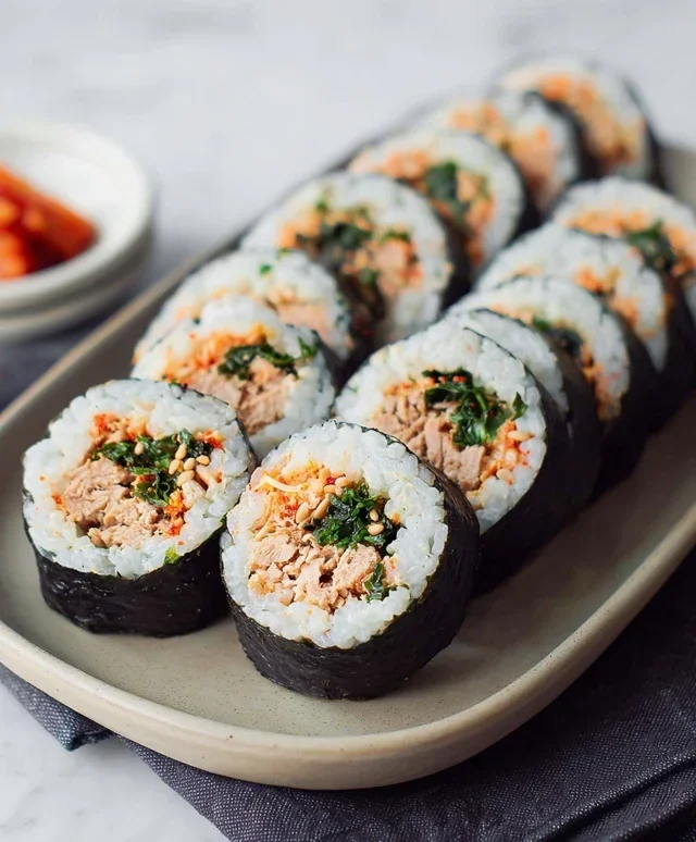 Easy 15-min. Spicy Tuna Kimbap