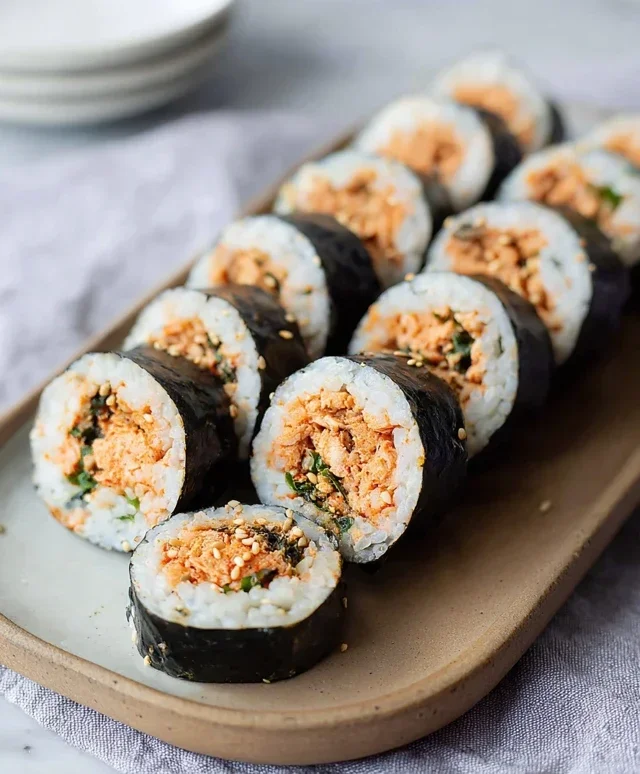 Easy 15-min. Spicy Tuna Kimbap