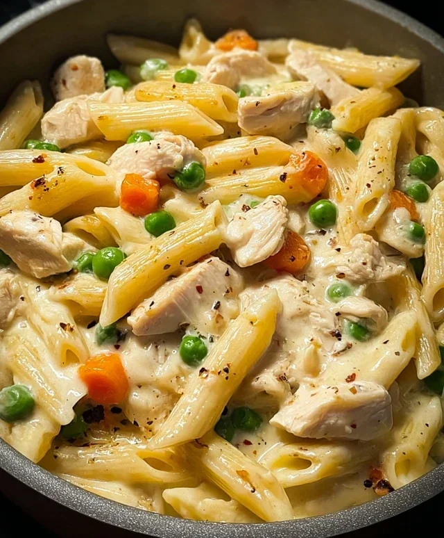 Chicken Pot Pie Pasta