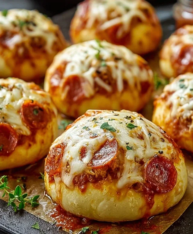 Cheesy Beef Beef Pepperoni Pizza Bombs Recipe