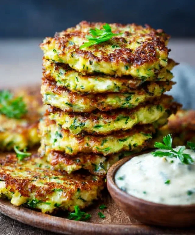 Crispy and Easy Zucchini Fritters Recipe
