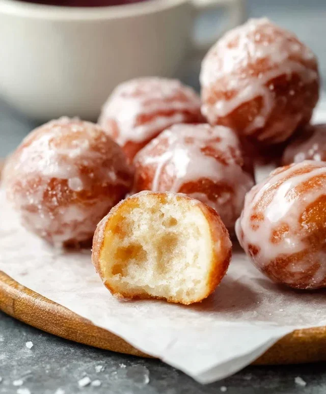 Easy Keto Glazed Donut Balls