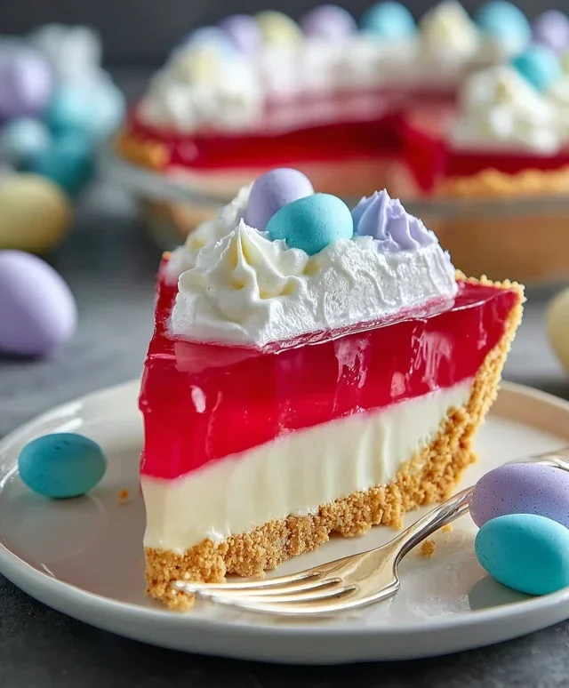 Easter Jello-O Pie