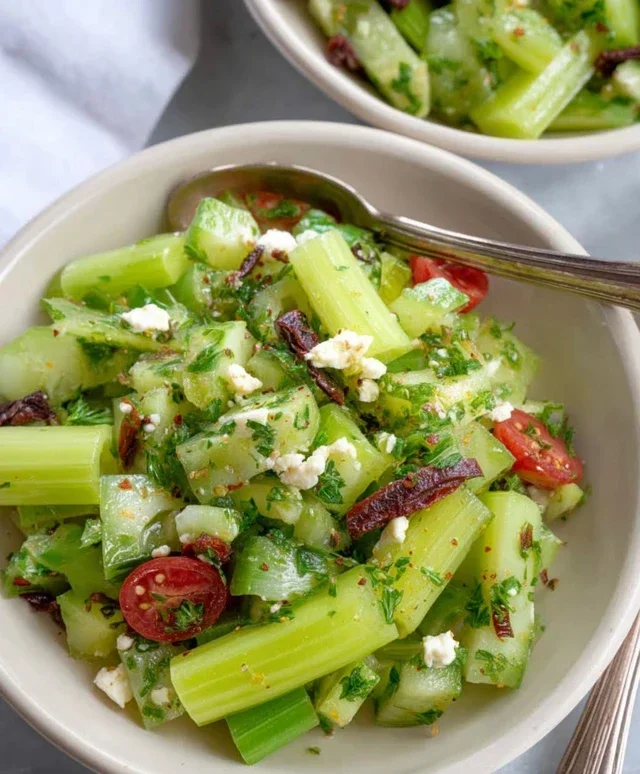 Mediterranean Celery Salad