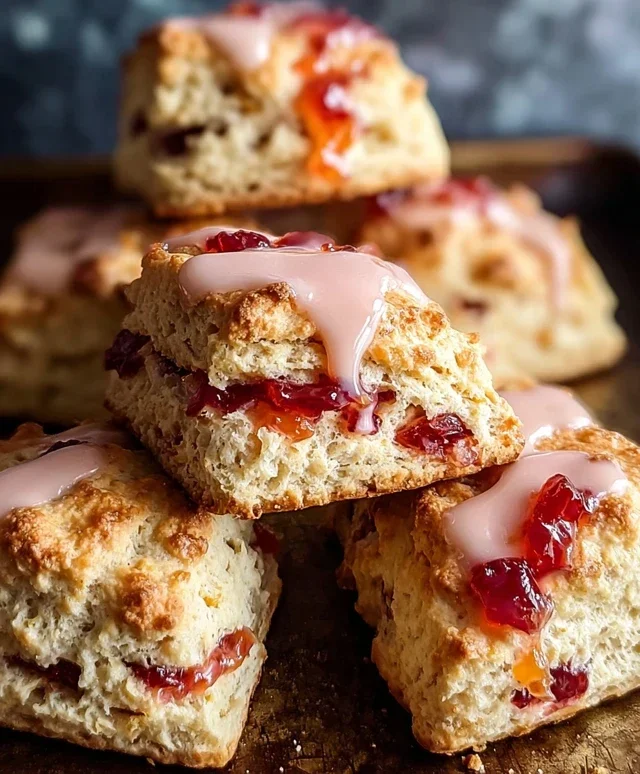 Blood Orange Scones