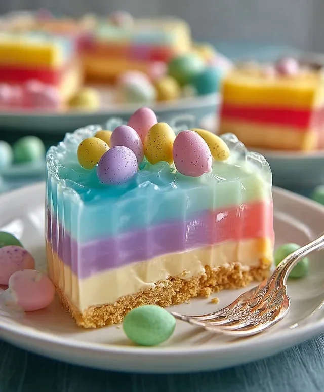 Easter Jello-O Pie