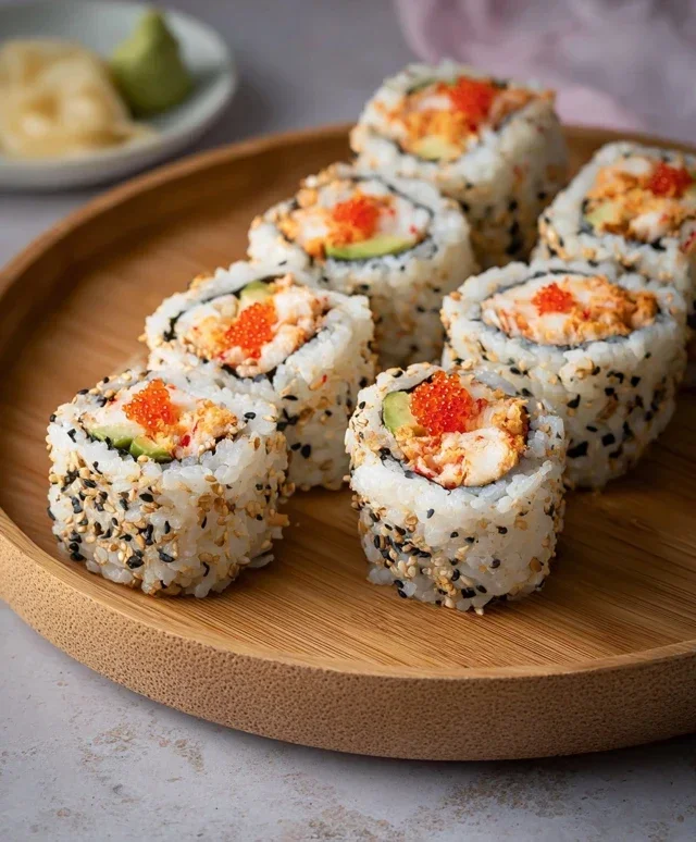 Kani Sushi (Spicy Crab Roll)