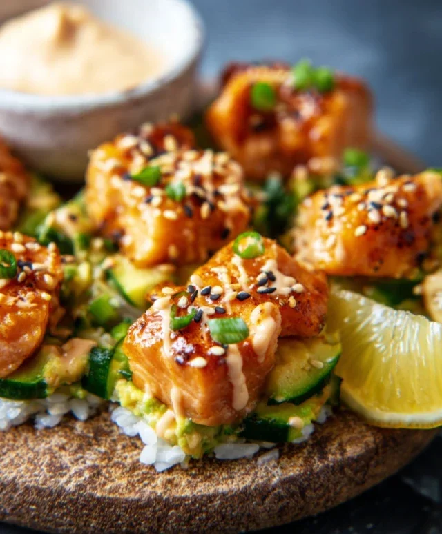 Bang Bang Salmon Bites