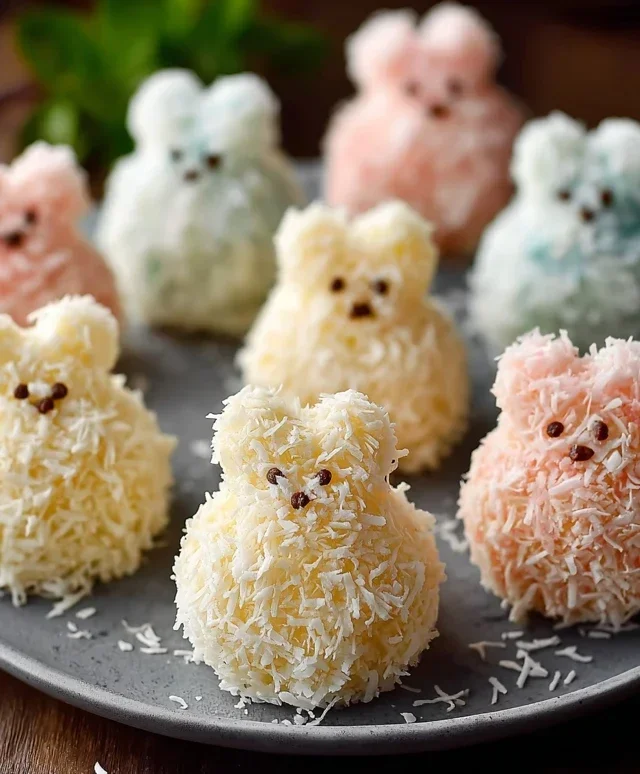 Easter Bunny Coconut Tails