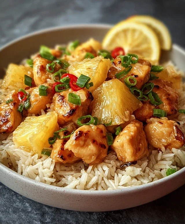 Pineapple Chicken