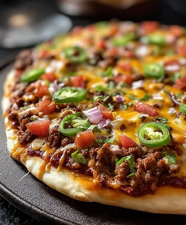 Homemade Mexican Pizza