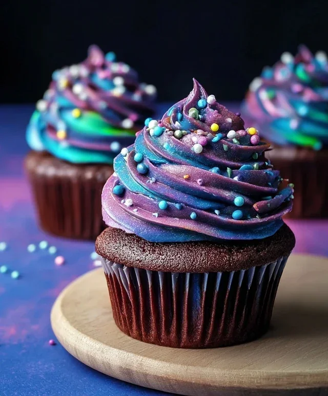 Galaxy Cupcakes