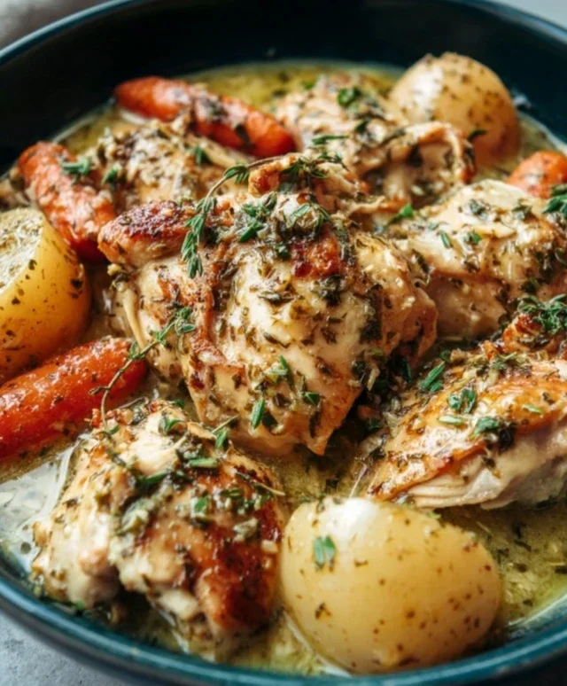 Garlic Butter Chicken Crockpot Recipe: 6-Hour Magic for Tender Bliss