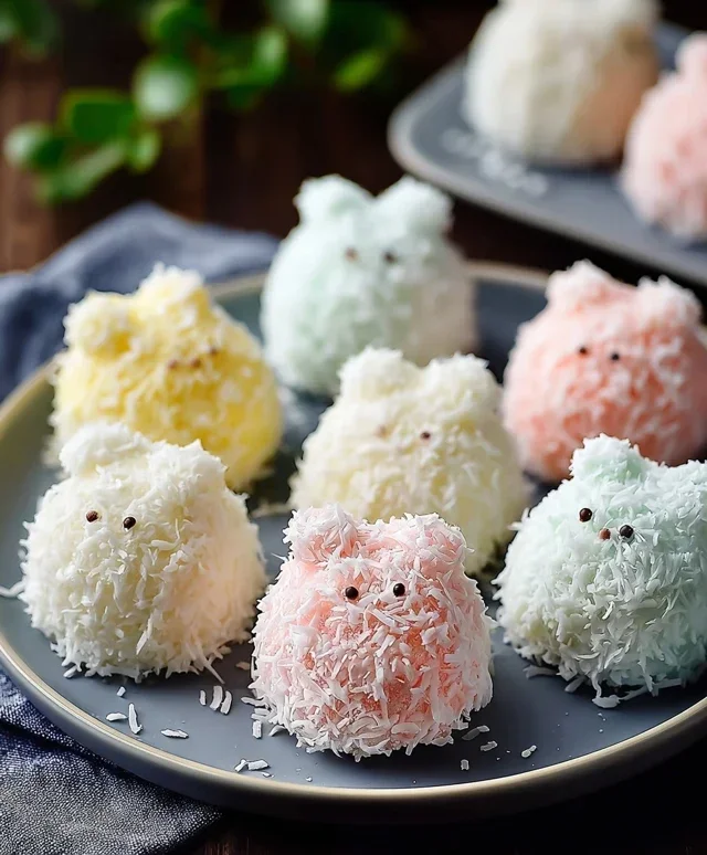 Easter Bunny Coconut Tails