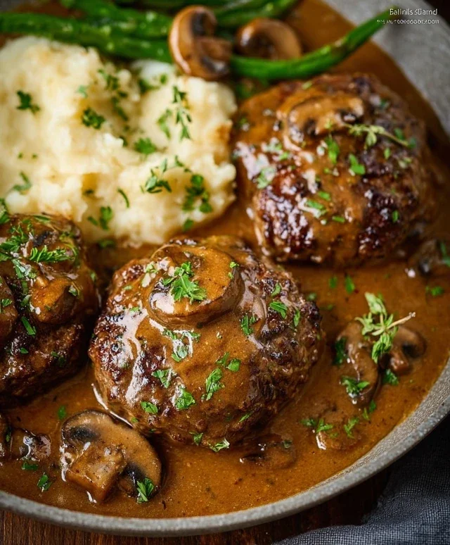 Easy Homemade Salisbury Steak