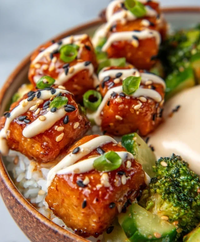 Bang Bang Salmon Bites