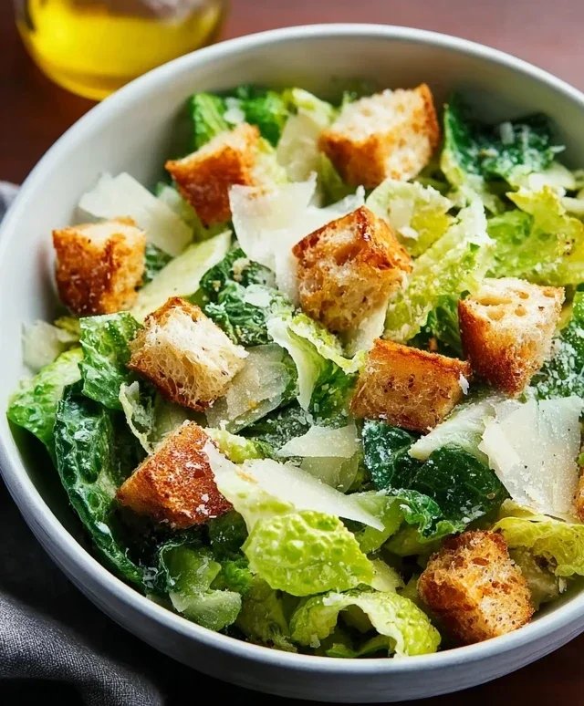 Classic Caesar Salad Croutons