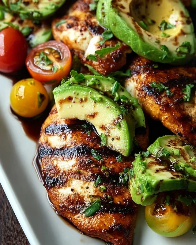 Grilled California Avocado Chicken Recipe