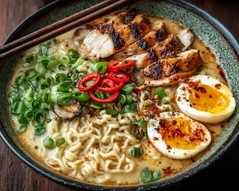 Creamy Garlic Chicken Ramen: An Incredible Ultimate Recipe