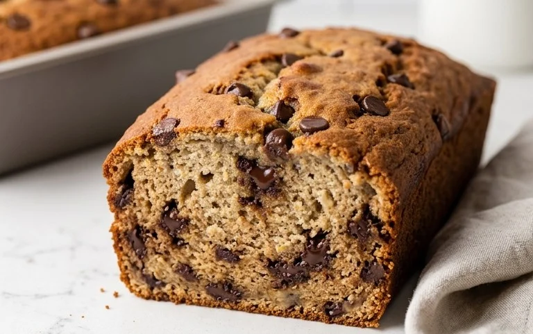 Easy Chocolate Chip Banana Bread