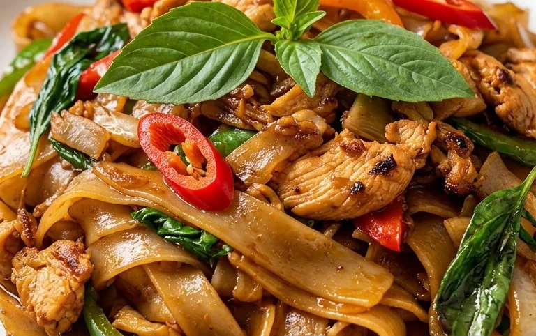 Drunken noodles