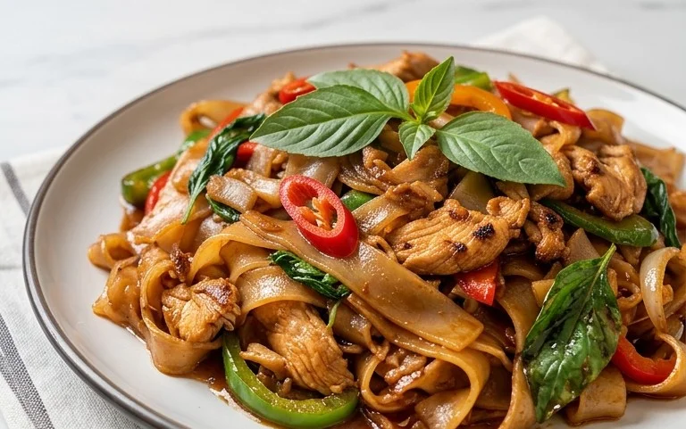 Drunken noodles