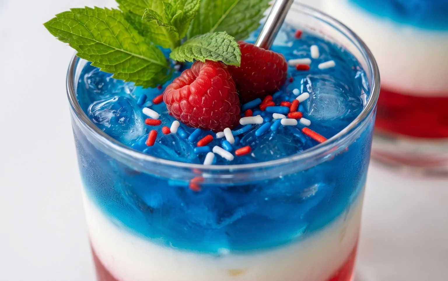 July 4th Layered Drinks Recipe
