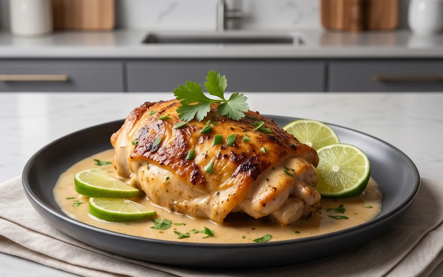Creamy Coconut Lime Chicken