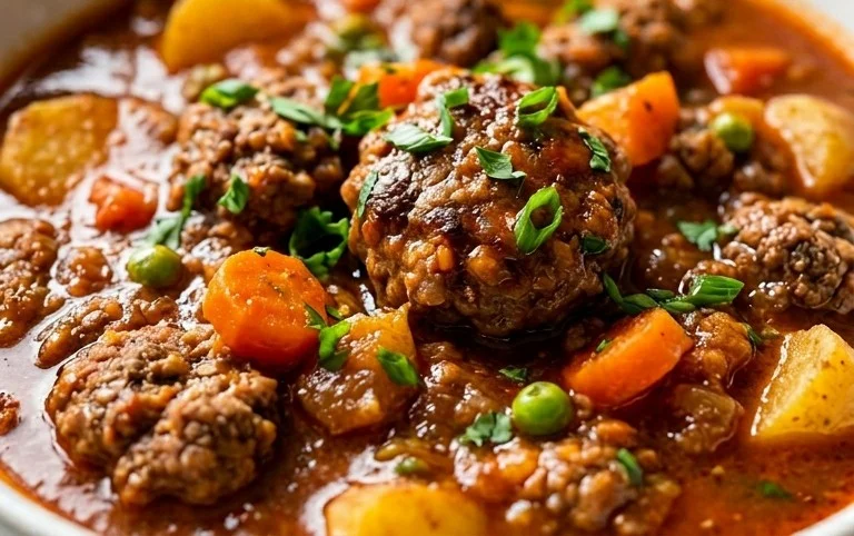 Beef Hamburger Stew
