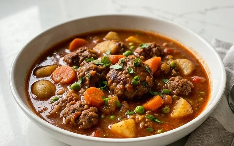 Beef Hamburger Stew
