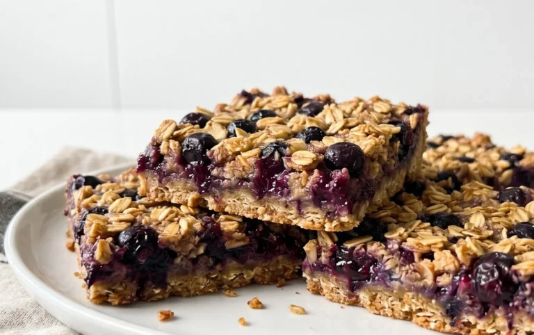 Blueberry Oatmeal Bars