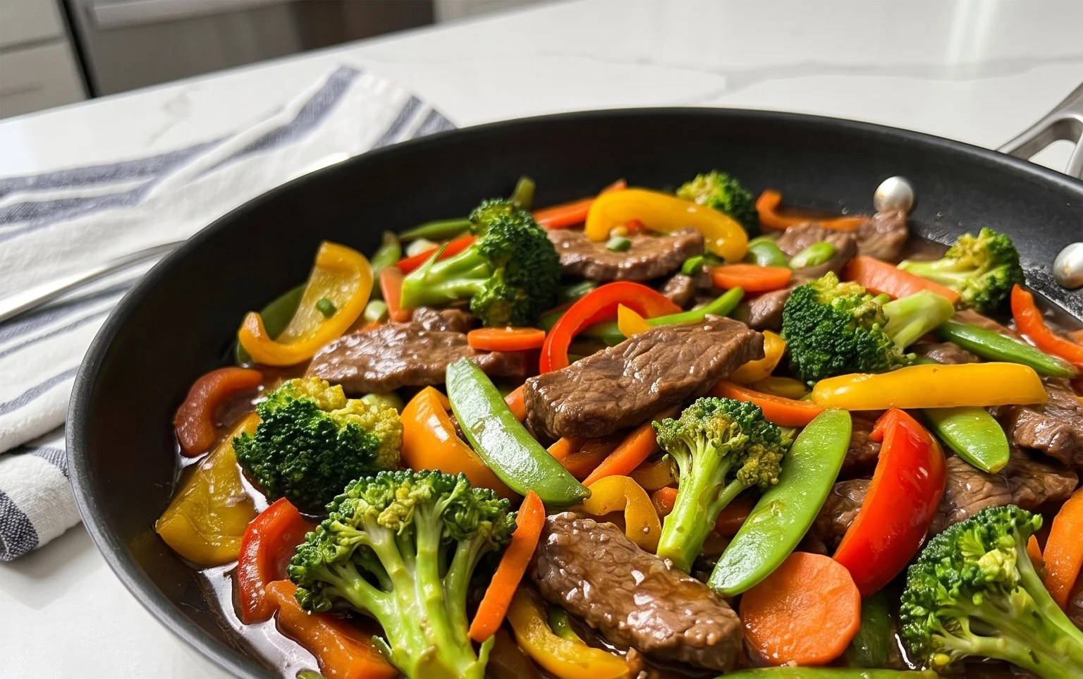 Beef Stir Fry with Vegetables (30-Minutes)