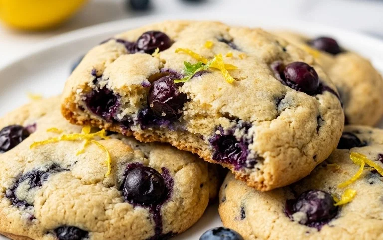 Lemon Blueberry Cookies Recipe