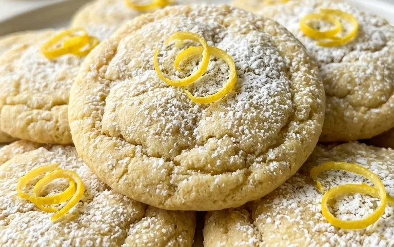 Soft & Chewy Lemon Cookies