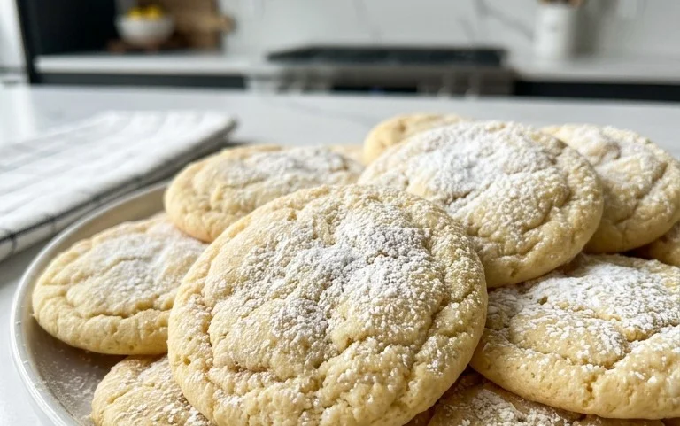 Soft & Chewy Lemon Cookies