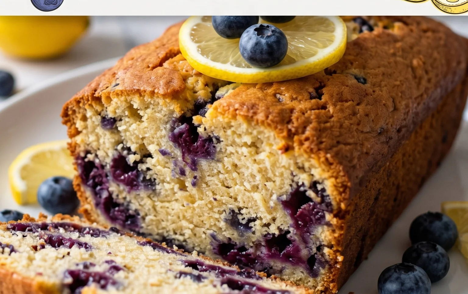 Blueberry and Lemon Loaf