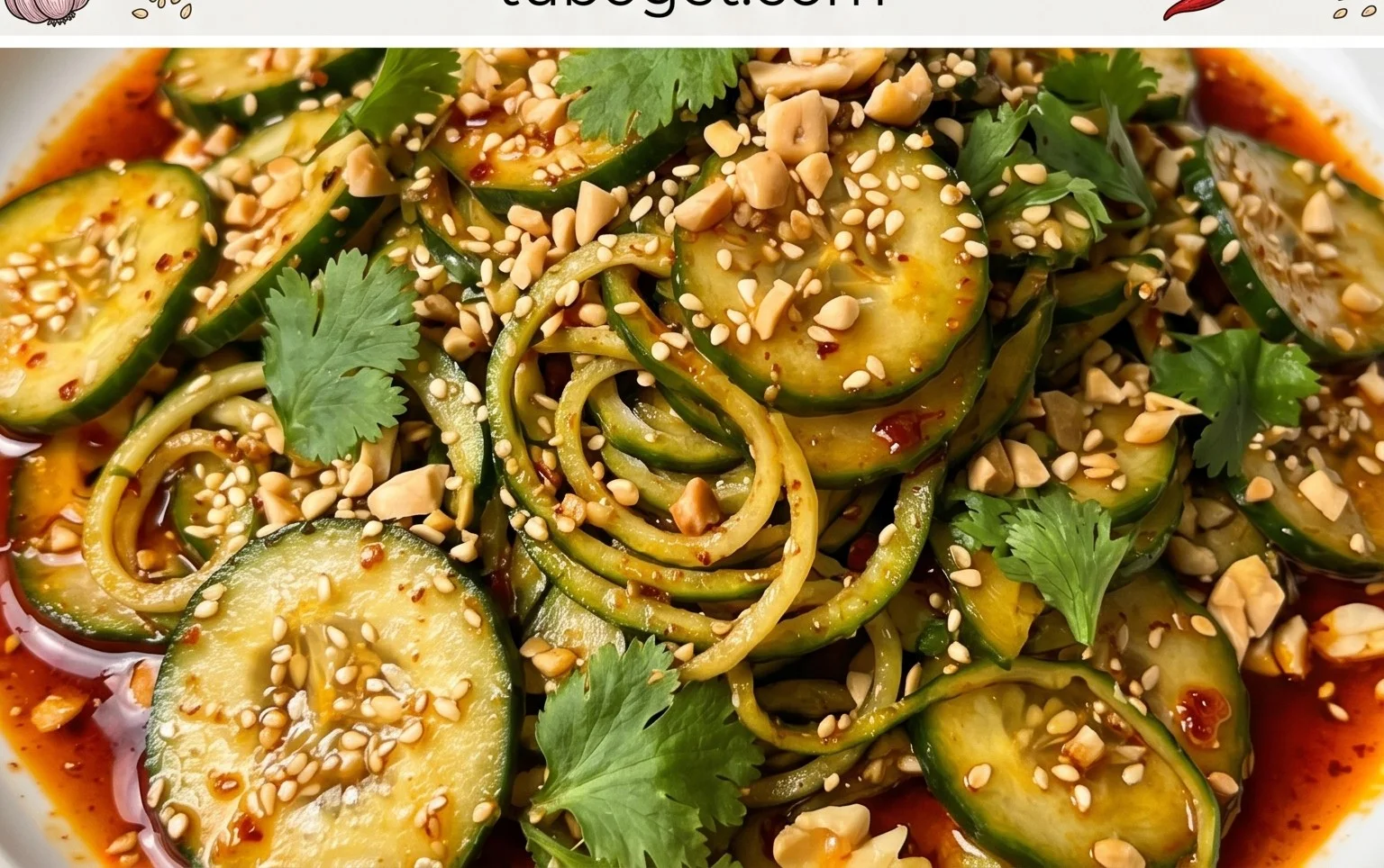 Spicy Asian Cucumber Salad