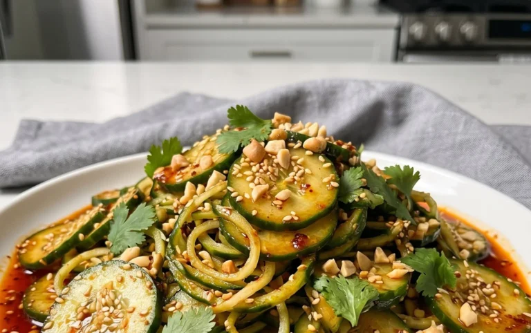 Spicy Asian Cucumber Salad