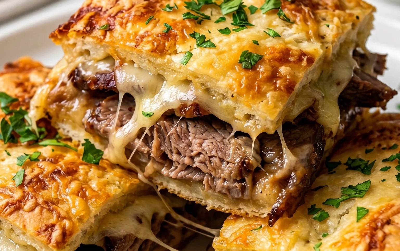 French Dip Squares