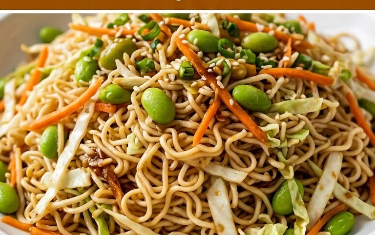Crunchy Asian Ramen Noodle Salad Recipe