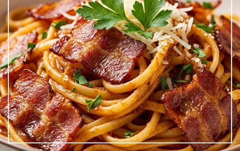 Beef Bacon Pasta