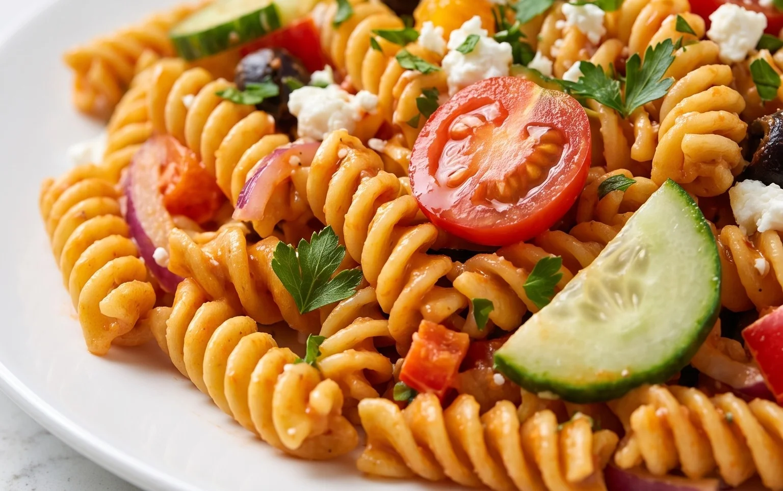 French Dressing Pasta Salad