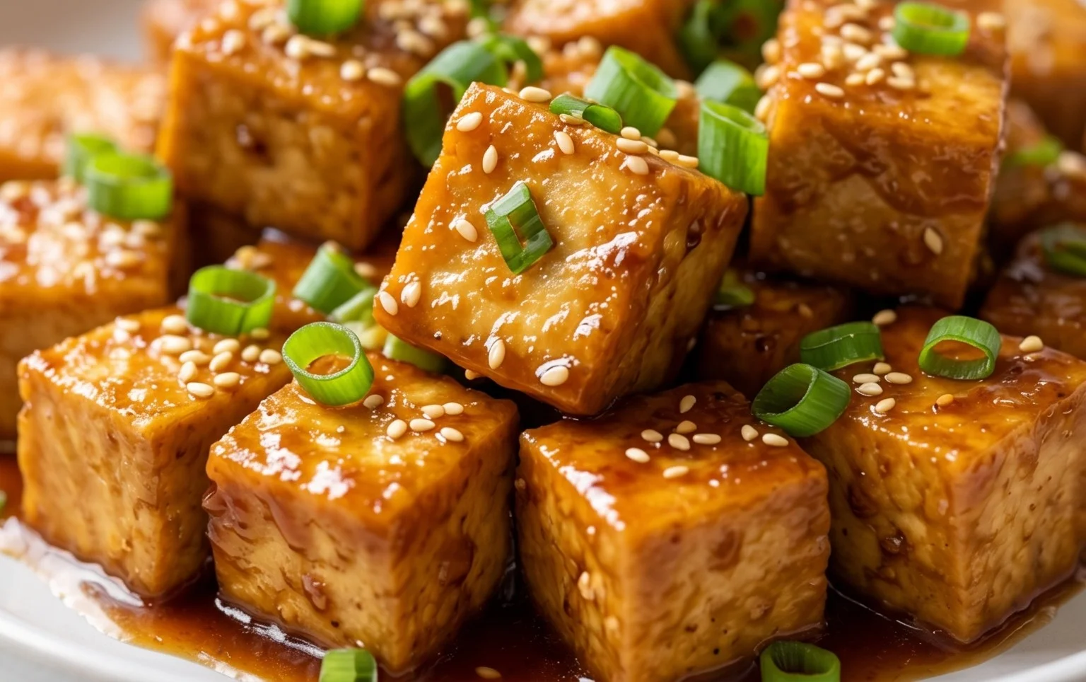 Honey Garlic Tofu