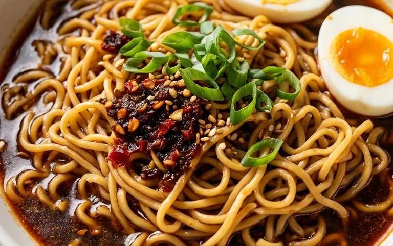 Easy Saucy Ramen Noodles