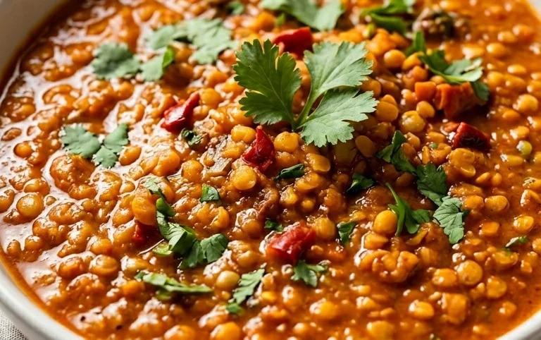 Spicy Red Lentil Curry